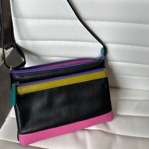 ili New York Leather Crossbody